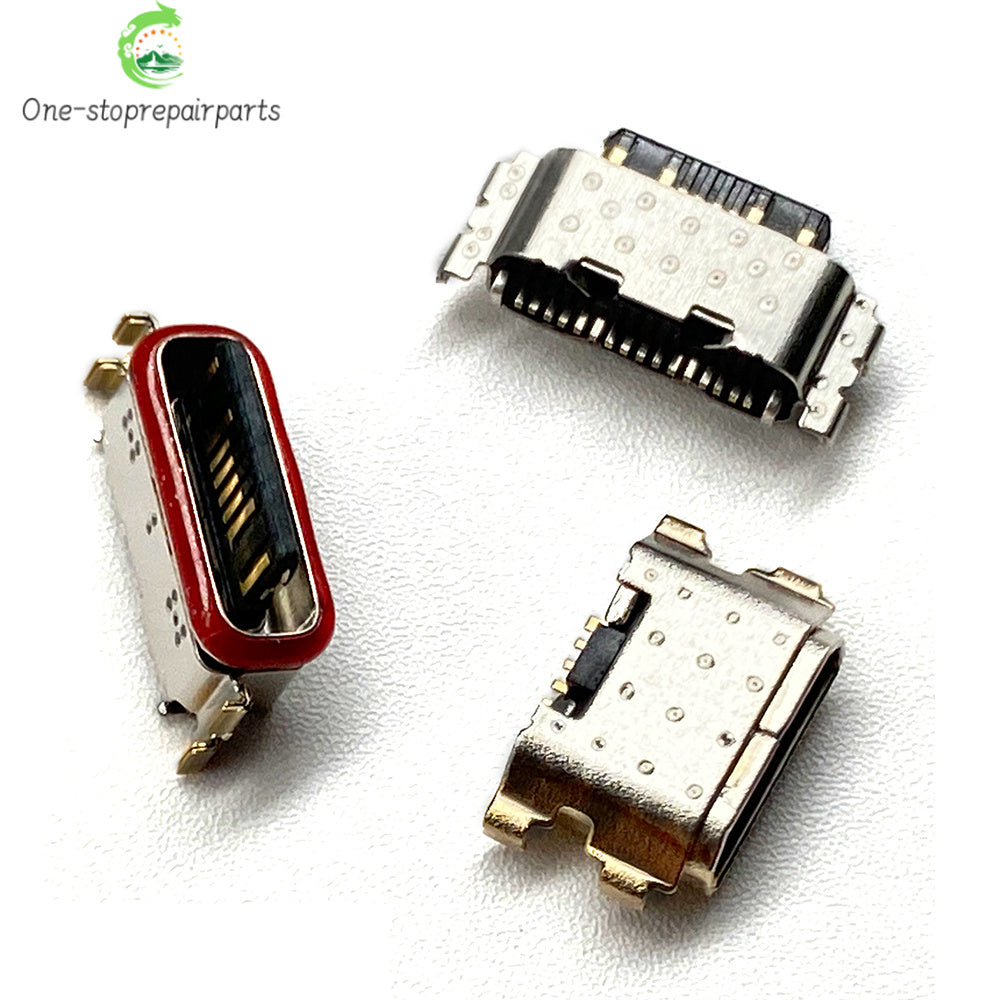 100Pcs, USB Charging Port Connector Charge Jack Socket Dock For Xiaomi Redmi Note 9 9s 10 10s 11 11s 12 12s 13 Pro Plus 4G 5G  Xiaomi  Xiao mi phone repair parts
