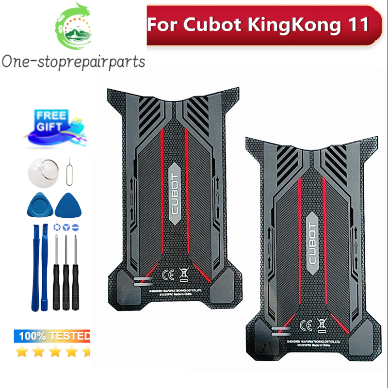 Original Cubot KingKong 11 Battery Cover Back Cover Cell Phone Glass Cover Plate For CUBOT King Kong 11 Smart Phone Other brand Phone repair parts