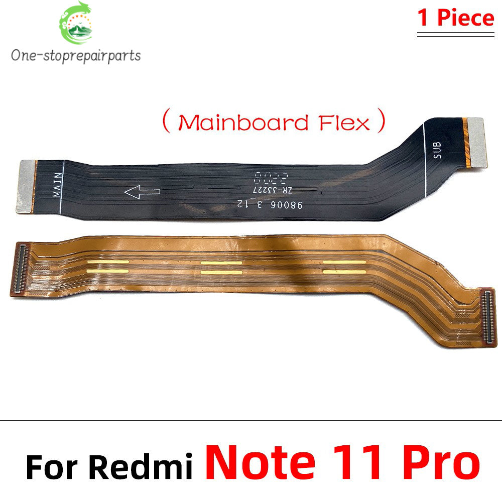 10Pcs，New For Xiaomi Mi A3 9 9T 11 Lite F2 Pro Redmi Note 9 10 10s 11 Pro Main FPC LCD Display Connect Mainboard Flex Cable Xiaomi  Xiao mi phone repair parts
