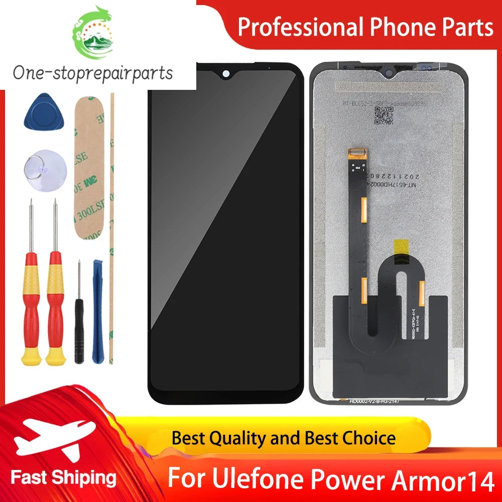 For Ulefone Power Armor 14 New Original Touch Screen LCD Display 6.52 Inch Equipped With Free Perfect Tools Other brand Phone repair parts