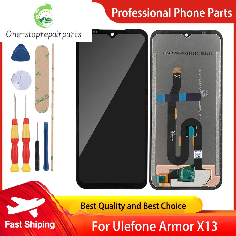 New Touch Display For Ulefone Armor X13 Phone LCD Screen Digital Replace Accessories Free Disassemble Tools Other brand Phone repair parts