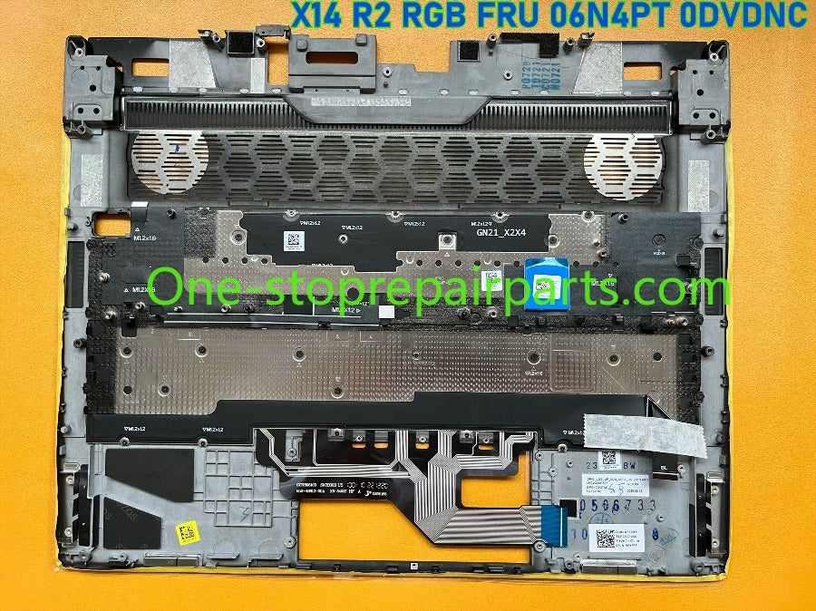 Palmrest RGB keyboard assembly for Dell Alienware X14 R1 R2 08Y37D 052P24 06N4PT 0DVDNC upper case topcase keyboard assembly Dell Laptop repair parts