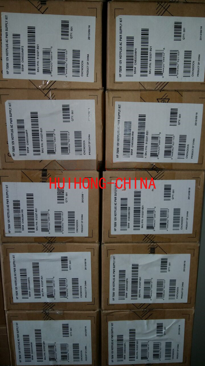 Servicer HP HPE 512327-B21 750W Power Supply HE12V Hotplg AC powerSupply