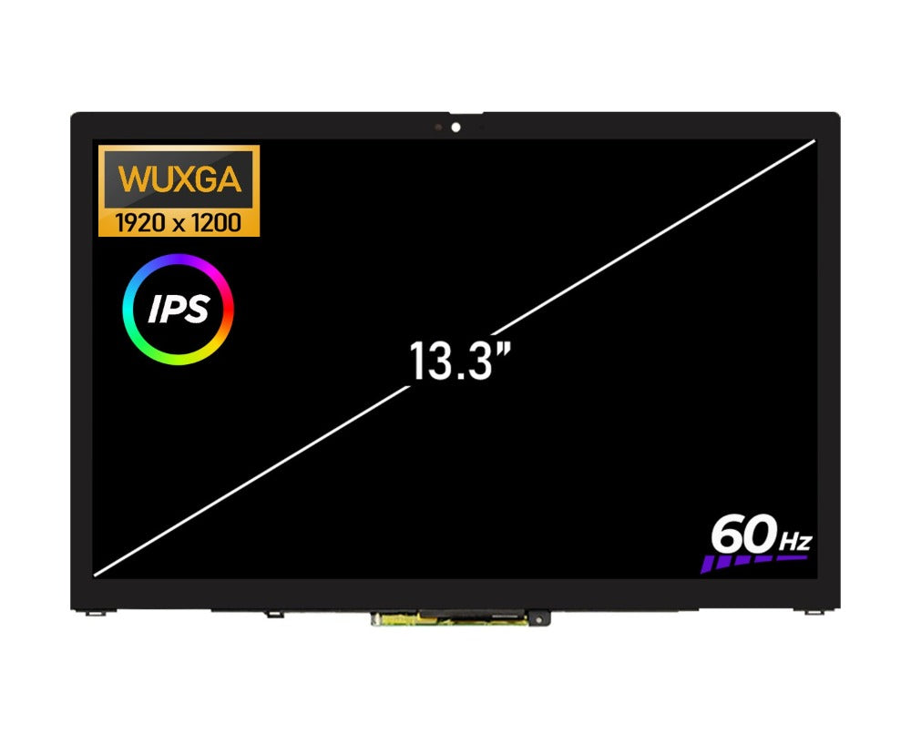 IR 13.3" 1920 x 1200 (WUXGA / FHD+) LCD touch screen assembly For Lenovo ThinkPad X13 Yoga Gen 3 (Type 21AW 21AX) P16 Gen 1 (Type 21D6, 21D7) 5M11H26721 5M11M36291 5M11M36292 5M11M36293 5M11M36294 5M11H26719 5M11H26717 Lenovo laptop repair parts