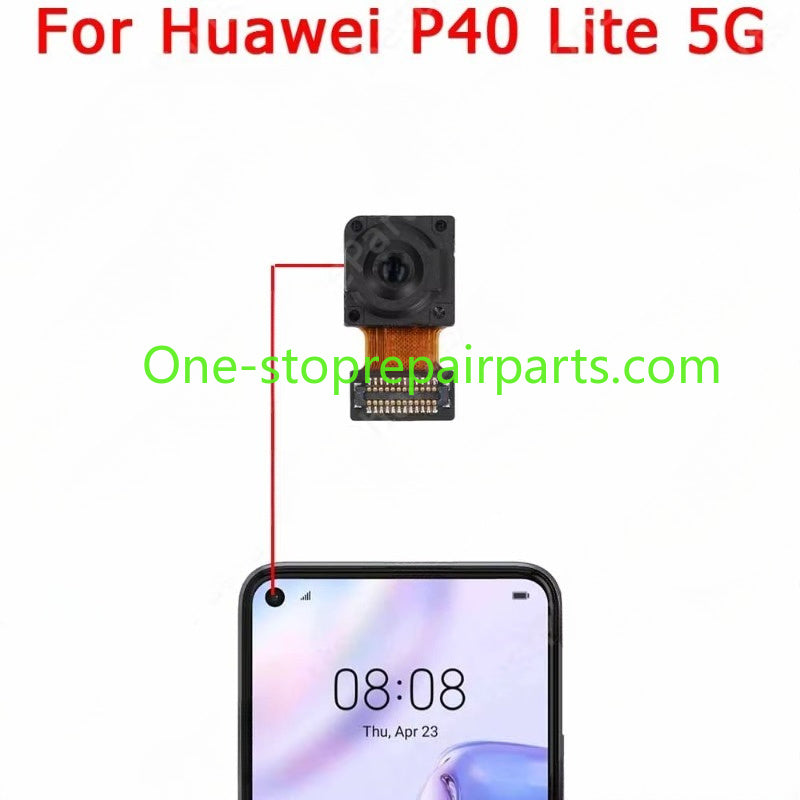 Front Camera For Huawei P9 Plus P10 P20 Pro P30 P40 Lite E Frontal Selfie Camera Module Facing Small Flex HUAWEI phone repair parts