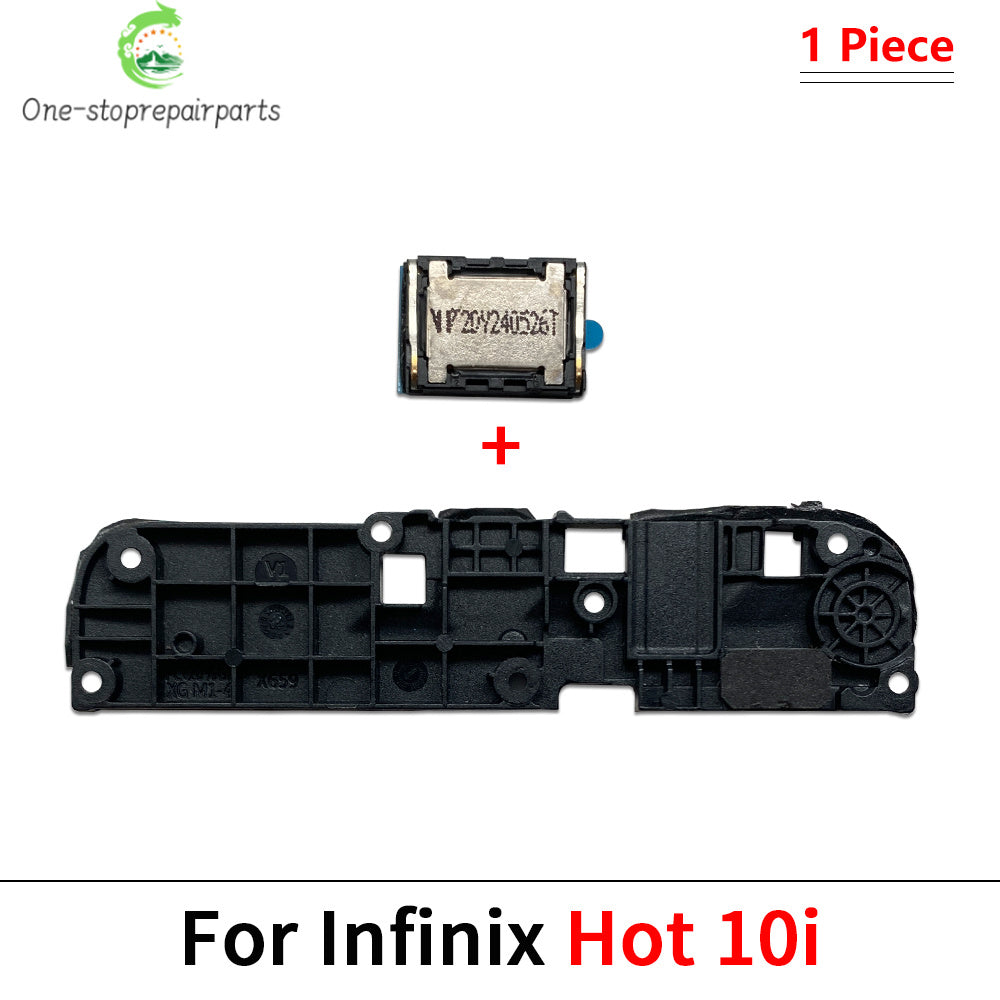 10Pcs, Loud Speaker Buzzer Ringer Loudspeaker Flex Cable For infinix Hot 10 10i 11 11s 12 12i 20 20i 30 30i 40i 50 Play Lite Pro  infinix phone repair parts