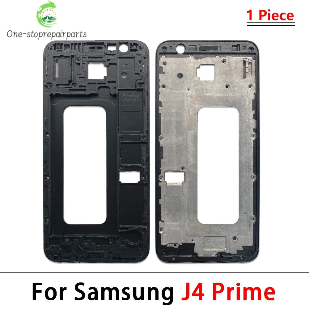Middle Frame Front Bezel Cover Chassis Housing Back Plate LCD Holder For Samsung J4 J5 J6 J7 Prime Plus Core 2017 J530 J730 J610 Samsung phone repair parts