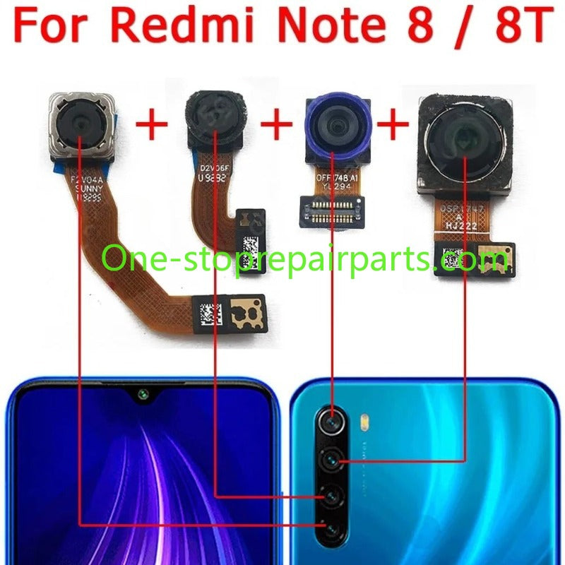 Rear Back Camera Lens For Xiaomi Redmi Note 8 Pro 8T 5 5A 6 7 Camera Module Backside View Xiaomi phone repair parts