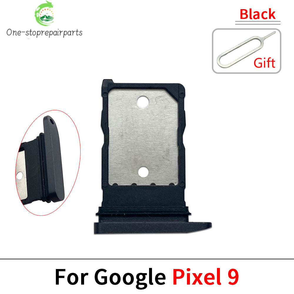 New For Google Pixel 9 / Pixel 9 Pro / Pixel 9 Pro XL Micro Nano SIM Card Holder Tray Slot Holder Adapter Socket Google Pixel phone repair parts