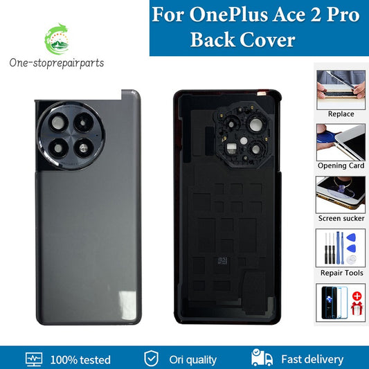Original Back Cover For OnePlus Ace 2 Pro Battery Cover Rear Housing Cover For OnePlus Ace 2Pro 1+ Ace 2 Pro Back Door Replace OnePlus phone repair parts