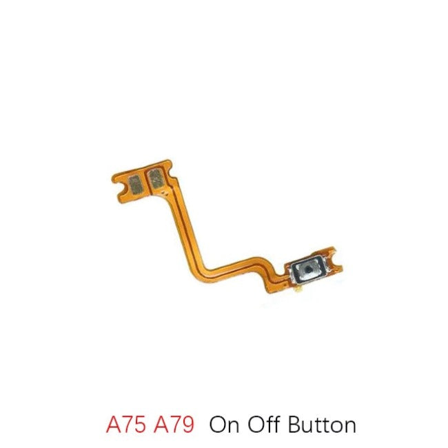 For Oppo Realme A37 A39 A57 A39 A59 A75 A79 A77 A83 Power cable Switch on volume cable of ribbon flex Oppo phone repair parts