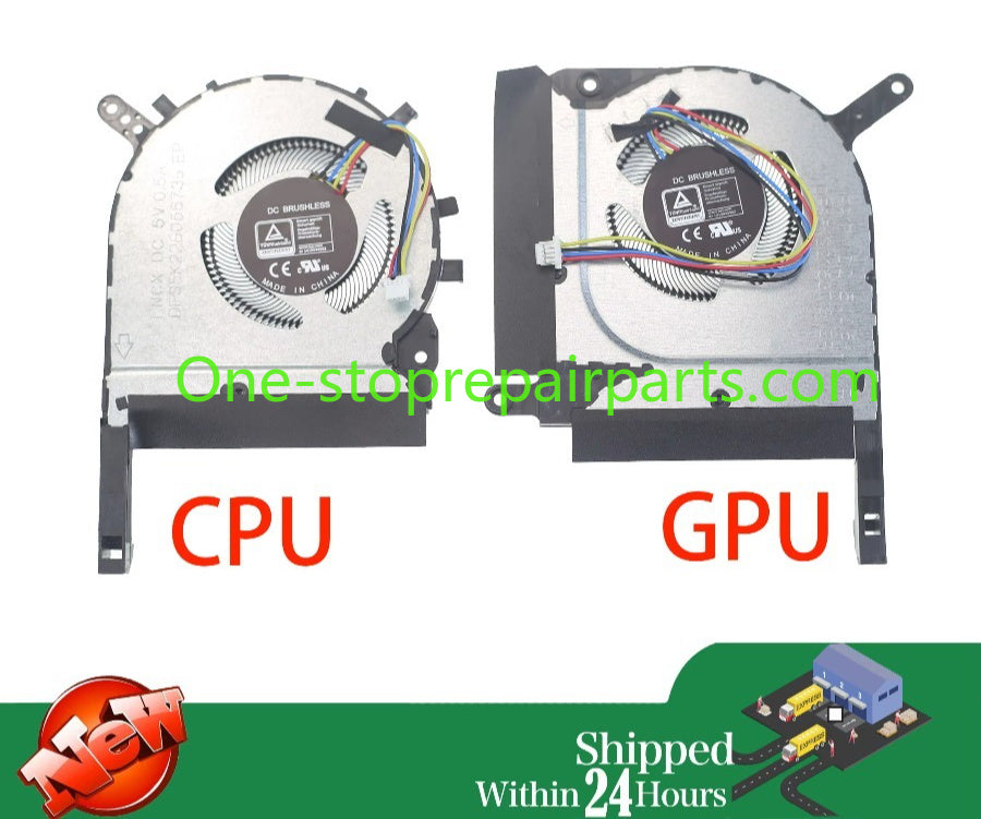Laptop CPU GPU Cooling Fan For Asus 2021 TUF Gaming A15 FA506Q FA506QR FA506QM F15 FX506H FX506HM FX506HCB 13NR0600T05011 ASUS laptop repair parts