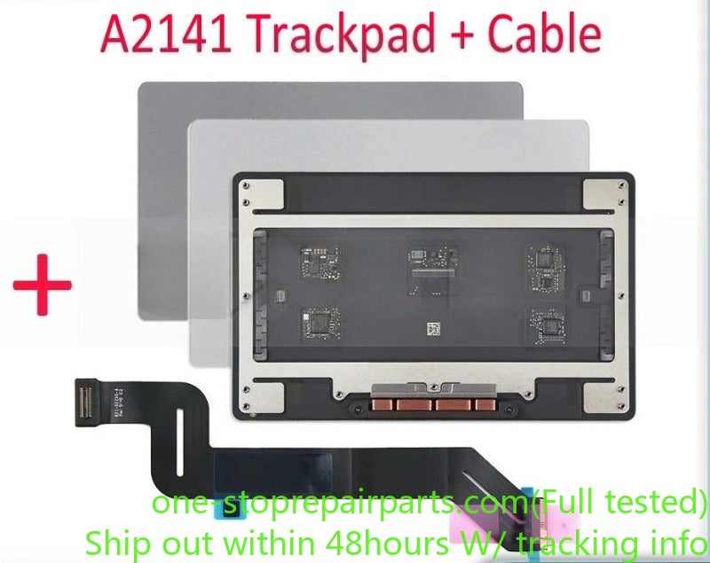 Touchpad for Macbook Pro Retina 16" A2141 Trackpad Touchpad Space Gray Grey or Silver Color EMC 3347 Late 2019 Year