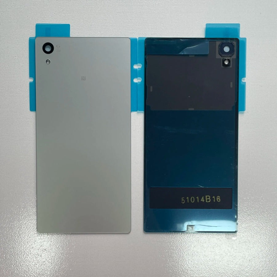 High Quality Back Battery Cover Door For Sony Xperia Z5 E6603 E6633 E6653 E6683 Housing Rear Glass Case With Logo Replacement Sony phone repair parts