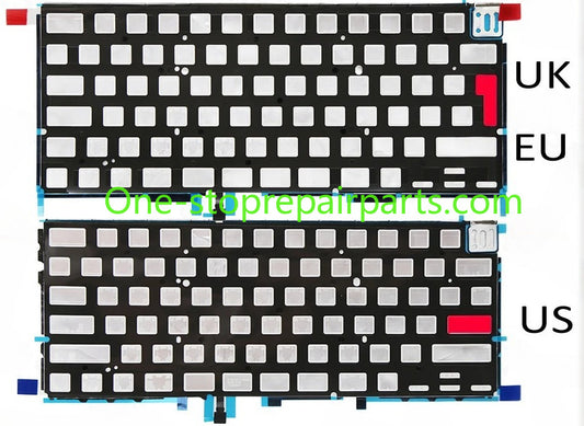 New for MacBook Pro Retina 14" 16" M1 A2442 A2485 EU UK US Keyboard Backlight Backlit Foil Sheet 2021 Year Replacement Macbook repair parts