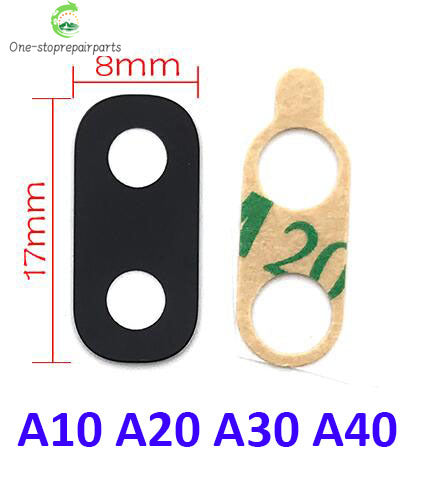 100Pcs/Lot, For Samsung A10 A20 A30 A50 A70 A10s A20s A30S A50S A21s A01 A11 A12 A21 A31 A51 A71 Rear Back Camera Glass Lens Samsung phone repair parts