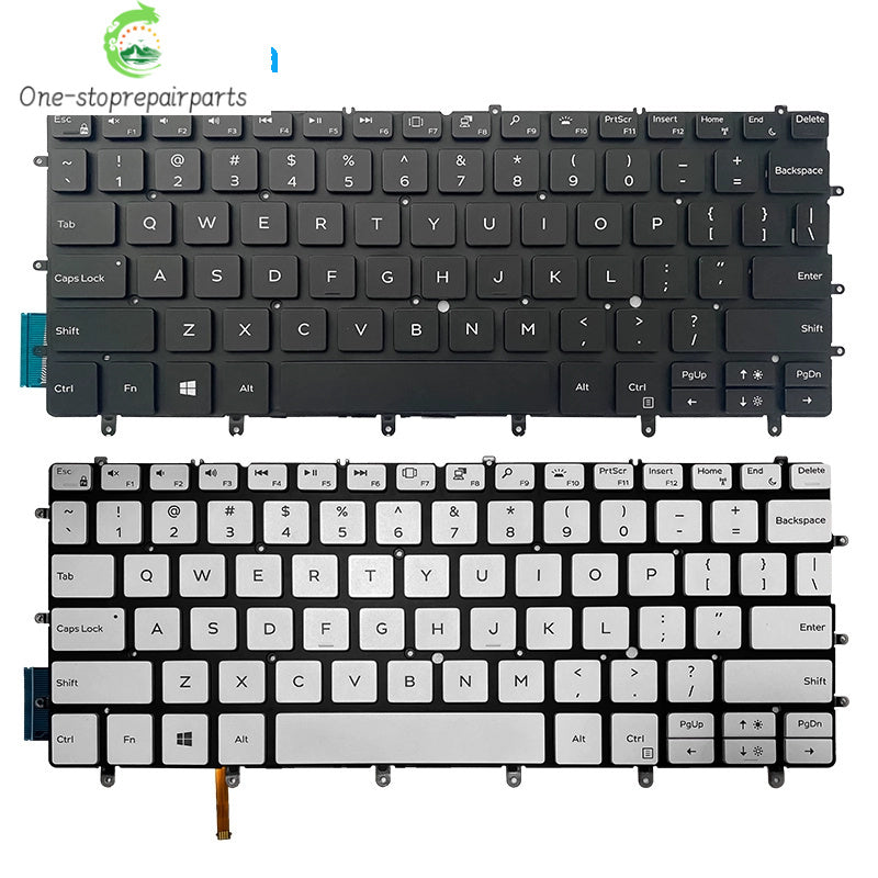 New Original Laptop Keyboard FOR DELL XPS13 9305 9370 9380 13-9370 13-9380 P82G With backlit Dell laptop repair parts