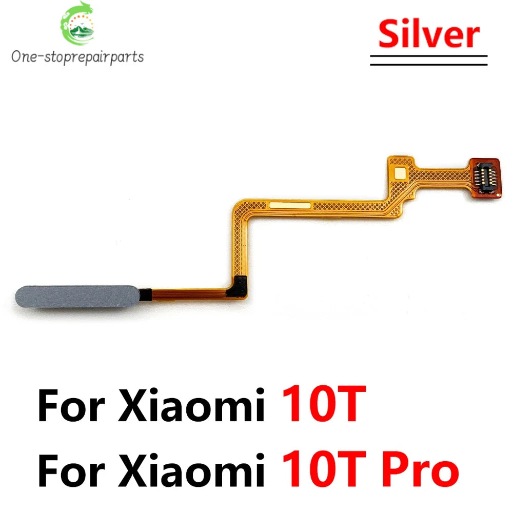 New  For Xiaomi Mi 10T 11T Pro / Mi 11 Lite Fingerprint Sensor Home Return Key Menu Button Flex Cable Replacement Parts  Xiaomi  Xiao mi phone repair parts