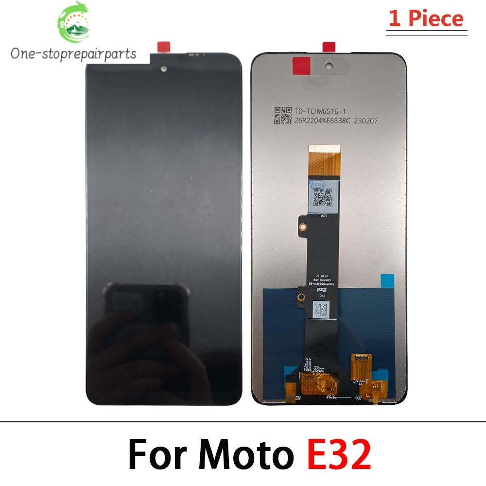LCD Display Touch Screen Digitizer Assembly For Motorola Moto Edge 60 Pro Fusion Stylus E13 E22 E32 E20 E40 LCD Motorola phone repair parts