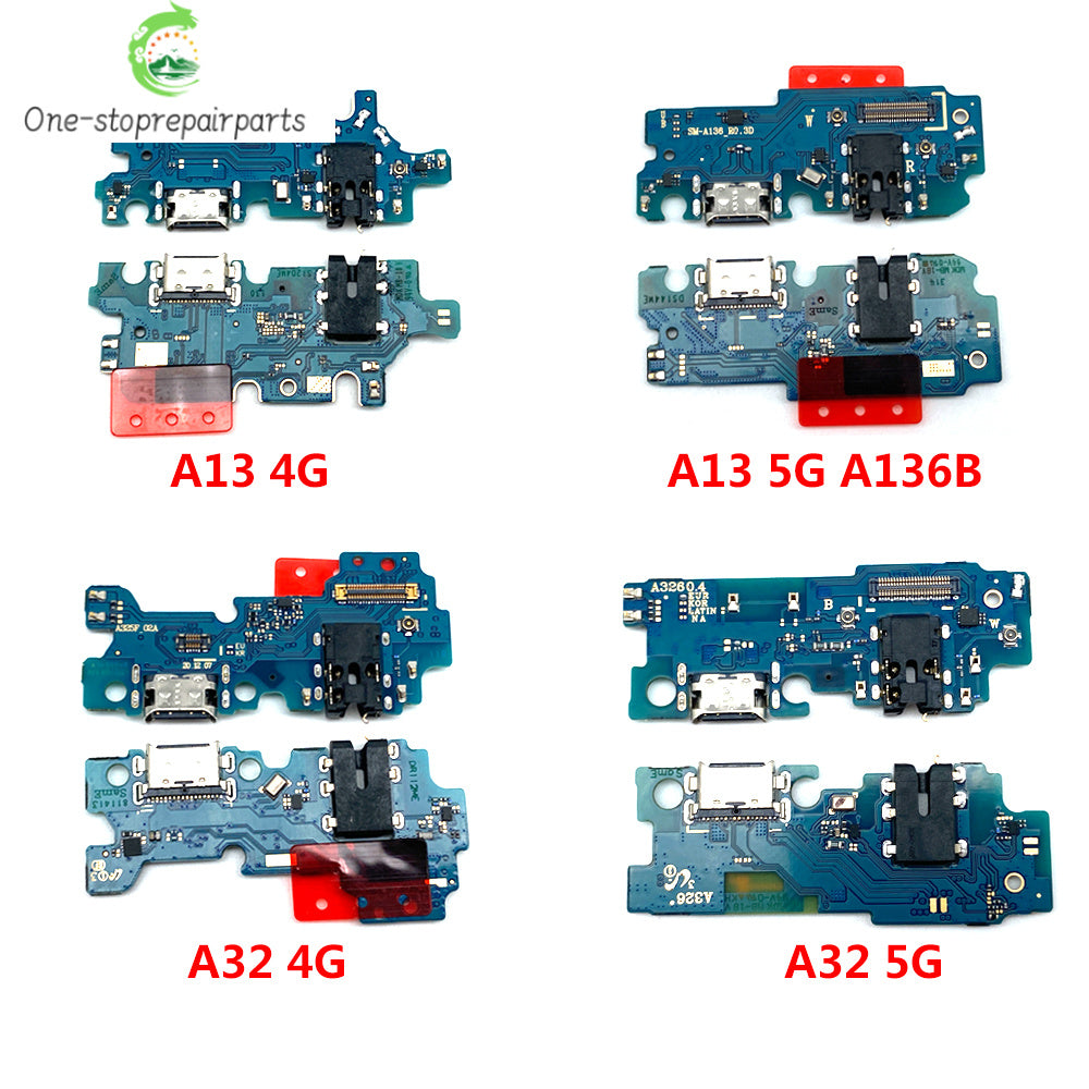 USB Charger Charging Board Dock Port Connector Flex Cable For Samsung A12 A02 A02s A03s A03 Core A13 A22 A32 A33 A53 A04 4G 5G Samsung phone repair parts
