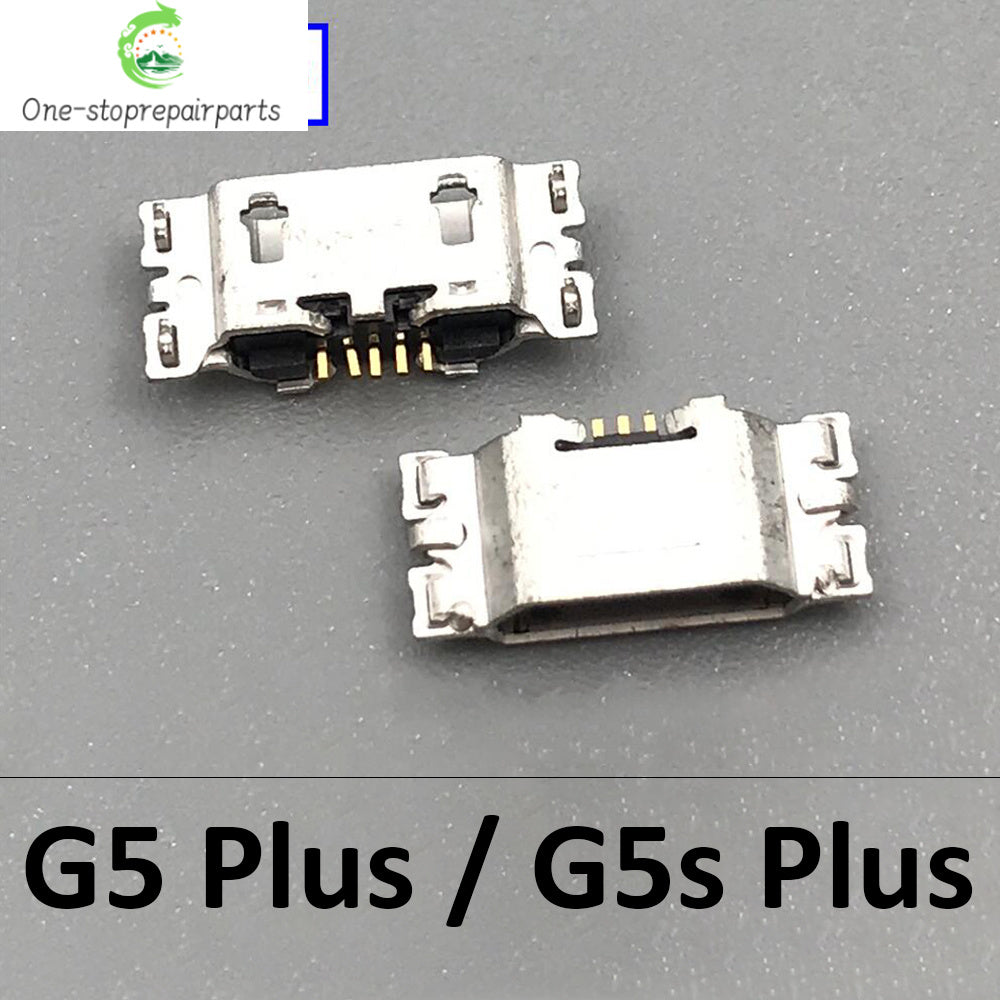 10Pcs USB Charging Port Connector Charge Jack Socket Plug Dock For Motorola Moto G9 G5 G5S G6 G7 Plus G8 Power Play Plus Lite Motorola phone repair parts