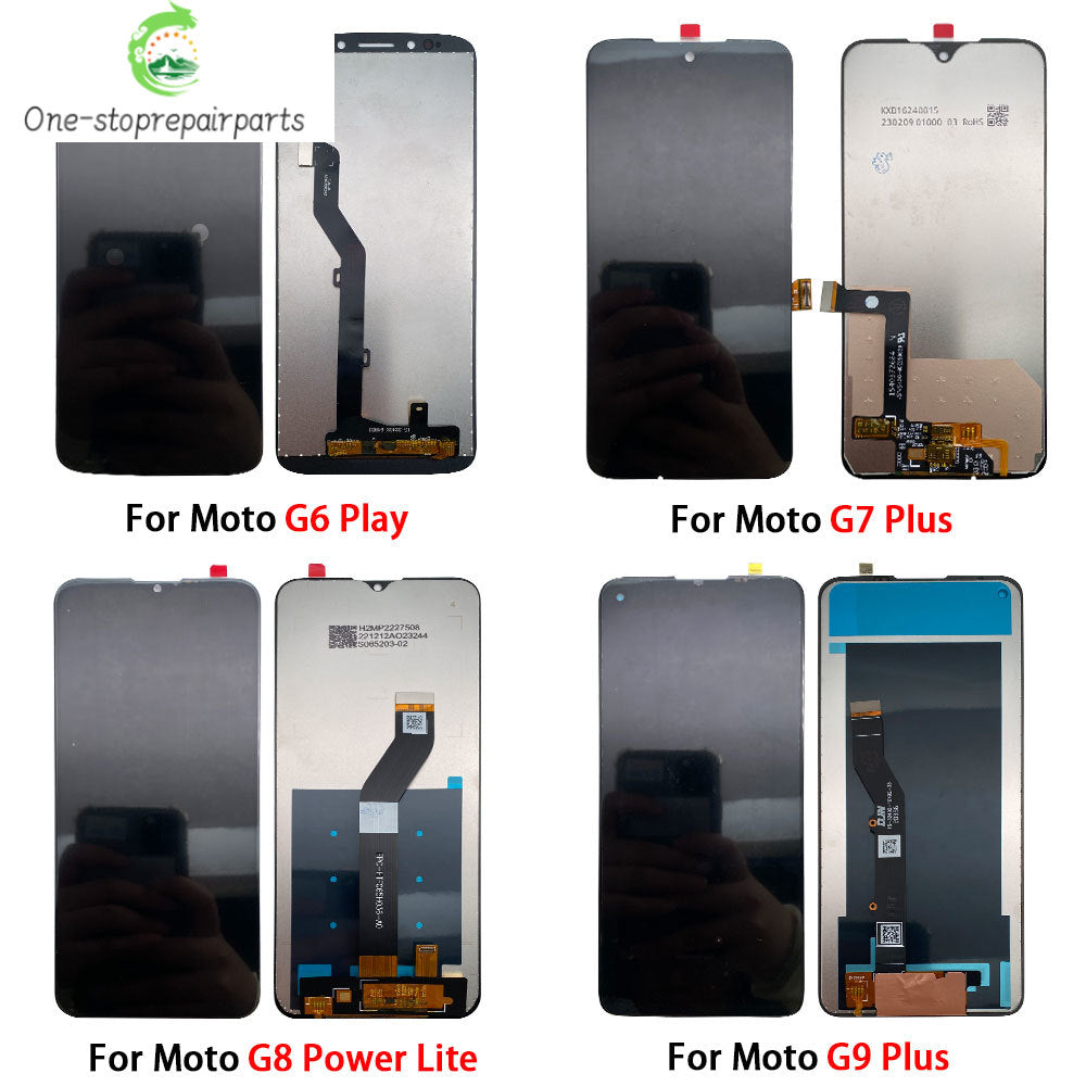 New For Motorola MOTO G5 G6 G7 G8 Power Play Plus Lite LCD Display Replacement Touch Screen Digitizer Assemble Motorola phone repair parts