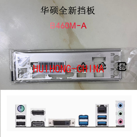 New original ASUS B460M-A main board baffle, computer baffle IO baffle  BRAKET IO SHIELD