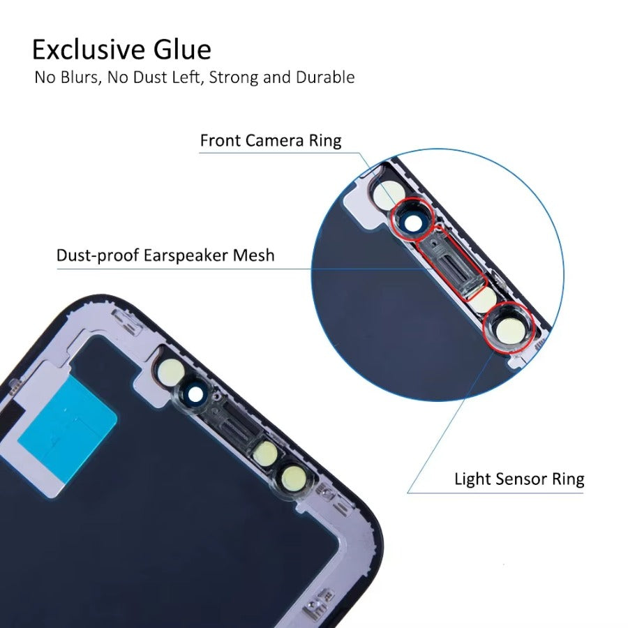 AAA+ OLED For iPhone X XR XS Max LCD Display 11 Pro Max 12 Pro 13mini Digitzer Assembly For iPhone 13 Pro Max LCD Touch Screen iPhone phone repair parts