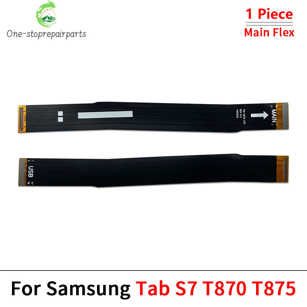 New For Samsung Tab S7 SM-T870 SM-T875 T870 T875 Main Board Motherboard Connector LCD Display Flex Cable Samsung phone repair parts