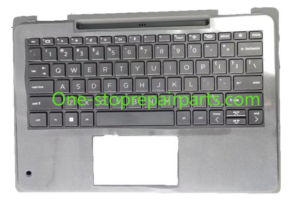 Original new Upper C-cover with US Keyboard Assembly Non-Backlit With PEN Cradle For HP Pro x360 Fortis 11 inch G9 Palmrest keyboard US N00452-001 TOP COVER W/KEYBOARD JET BLACK wPEN Cradle HP laptop repair parts