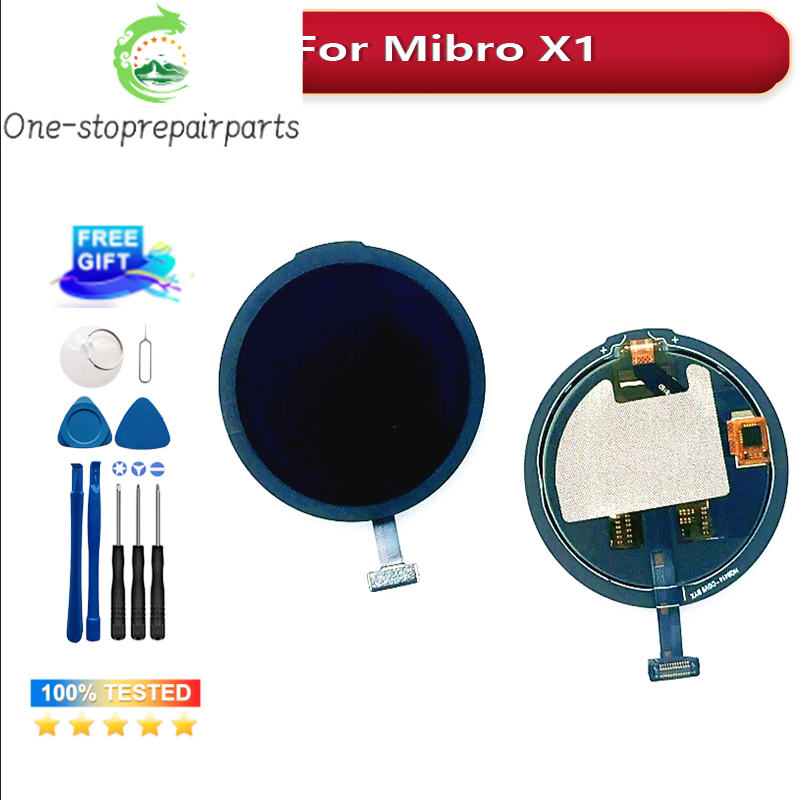 Tested 1.3" AMOLED For Mibro X1 Smartwatch LCD Display Screen Replacement For Mibro X1 LCD Sport Smart Watch Display Screen Other brand Phone repair parts