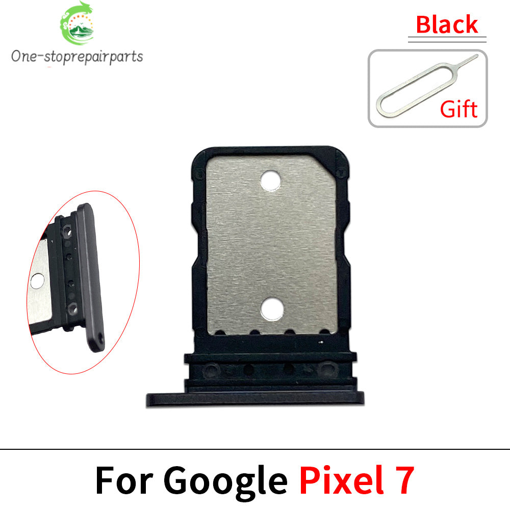 SIM Card Slot SD Card Tray Holder Adapter For Google Pixel 7 / Pixel 7 Pro / Pixel 7A / Pixel 8 / Pixel 8 Pro / Pixel 8A Google Pixel phone repair parts