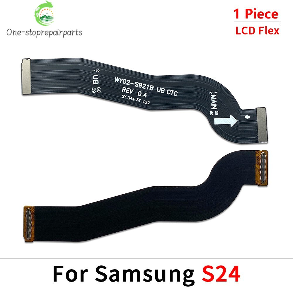10Pcs/Lot, LCD Screen Connector Cable For Samsung S21 S22 S23 S24 Plus Ultra Fe Display Flex Replacement Parts Samsung phone repair parts