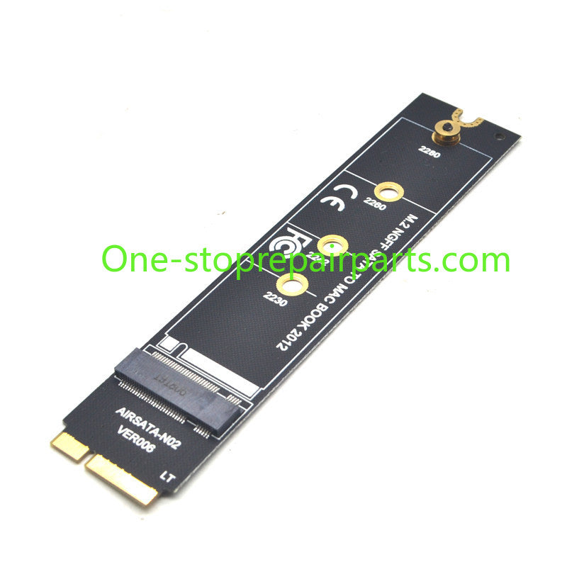 M2 SATA to Apple MACBOOK AIR 2012 SSD adapter card A1465 A1466 not support NVME  M.2 NGFF SATA TO MACBOOK 2012  KEY-B SATA 2280 SSD A1360 A1370 A1398 SSD Macbook A1466 A1465 A1398 A1425 SSD  hard disk enclosure REPAIR TOOLS