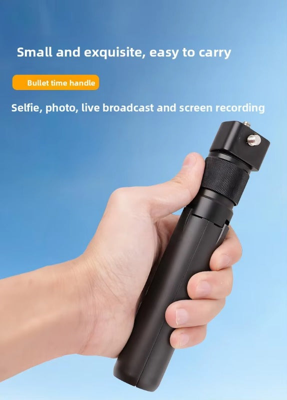 Bullet Time Rotating Handle Tripod Stand for Insta360 X5 X4 Air X3/ DJI Osmo 360 Panoramic Action Digital Camera Accessories