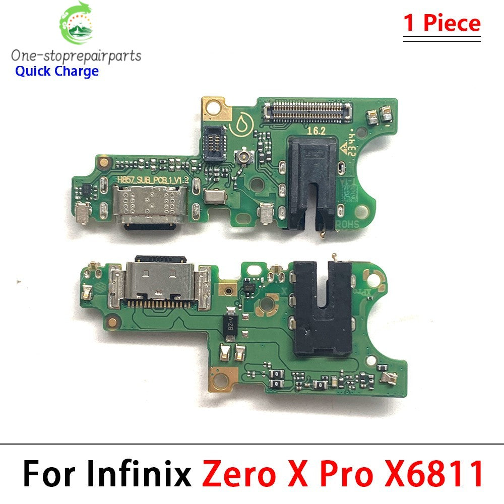 USB Charger Charging Dock Port Connector Flex Cable For infinix Zero 20 30 8 8i X Pro Neo 5G 2023 X6821 X6731 X6810  X6811  infinix phone repair parts