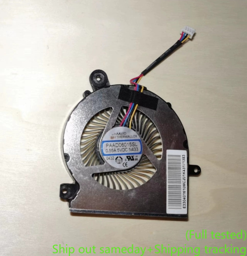 GPU CPU Cooler Cooling Fan For MSI GF63 GF65 MS-16R1 -16R2 PABD08008SH N459 5V 1A PAAD06015SL N433 5V 0.55A fans