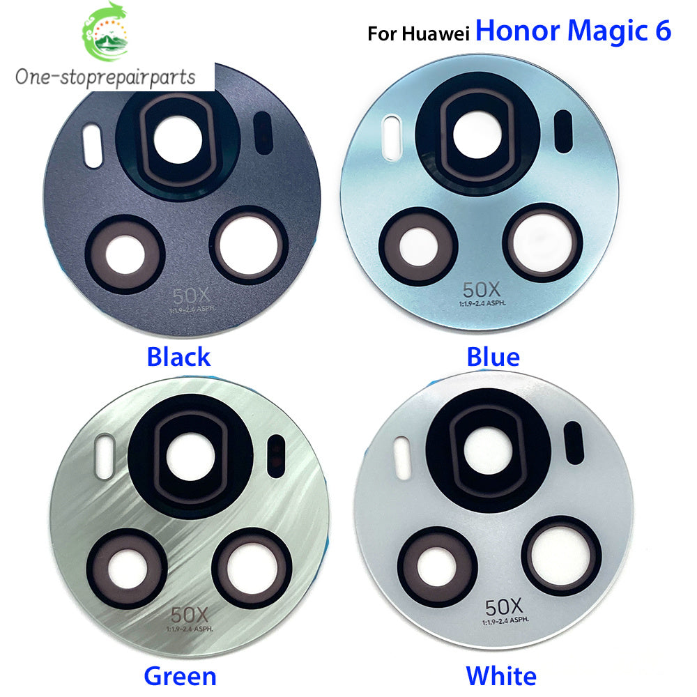 New Camera Glass For Huawei Honor Magic 4 5 6 Lite Pro 5G Rear Back Camera Glass Lens With Adhesive Huawei phone repair parts