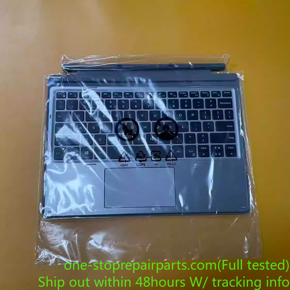 Detachable keyboard for Dell Latitude7200 7210 2in1 magnetic keyboard K18M K18M001 1GTH0/24D3/024D3M YTC0M