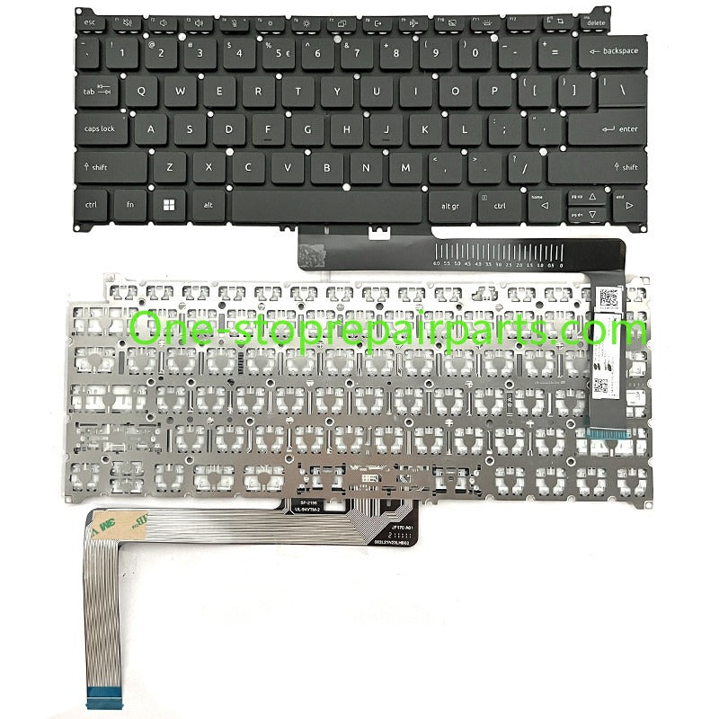 US English keyboard for  Acer Swift 3 SF314-512 SF314-59/71 SF314-52TY SFX14-51G EX214-53 N21C2 N21H1 N21H2 N21H3 N22C8 N23C6 N23Q6 Acer laptop repair parts
