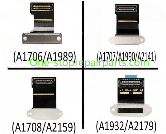 Laptop A1706 A1708 A1708 LCD LED LVDs Screen Display Flex Cable for Macbook Pro Retina 13" 2016 2017 Year Macbook repair parts