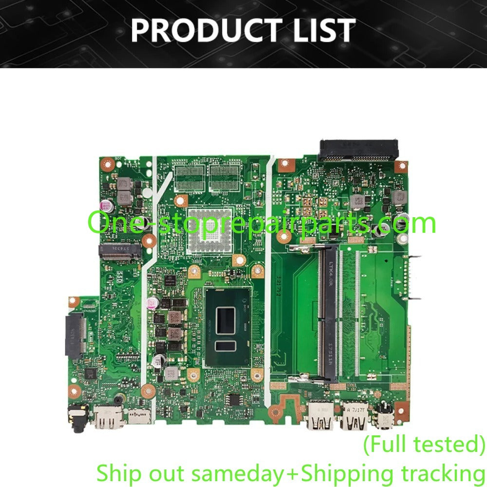 X507UA Mainboard For ASUS X507UAR A507UA R507UA F507UA Y5000UA Laptop Motherboard CPU I3 I5 I7 6th-7th-8th Gen UMA DDR4