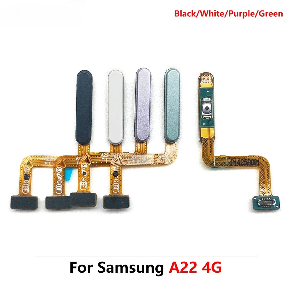 New Fingerprint For Samsung A22 A32 4G 5G ID Home Button Fingerprint Menu Return Key Recognition Sensor Flex Cable Samsung phone repair parts