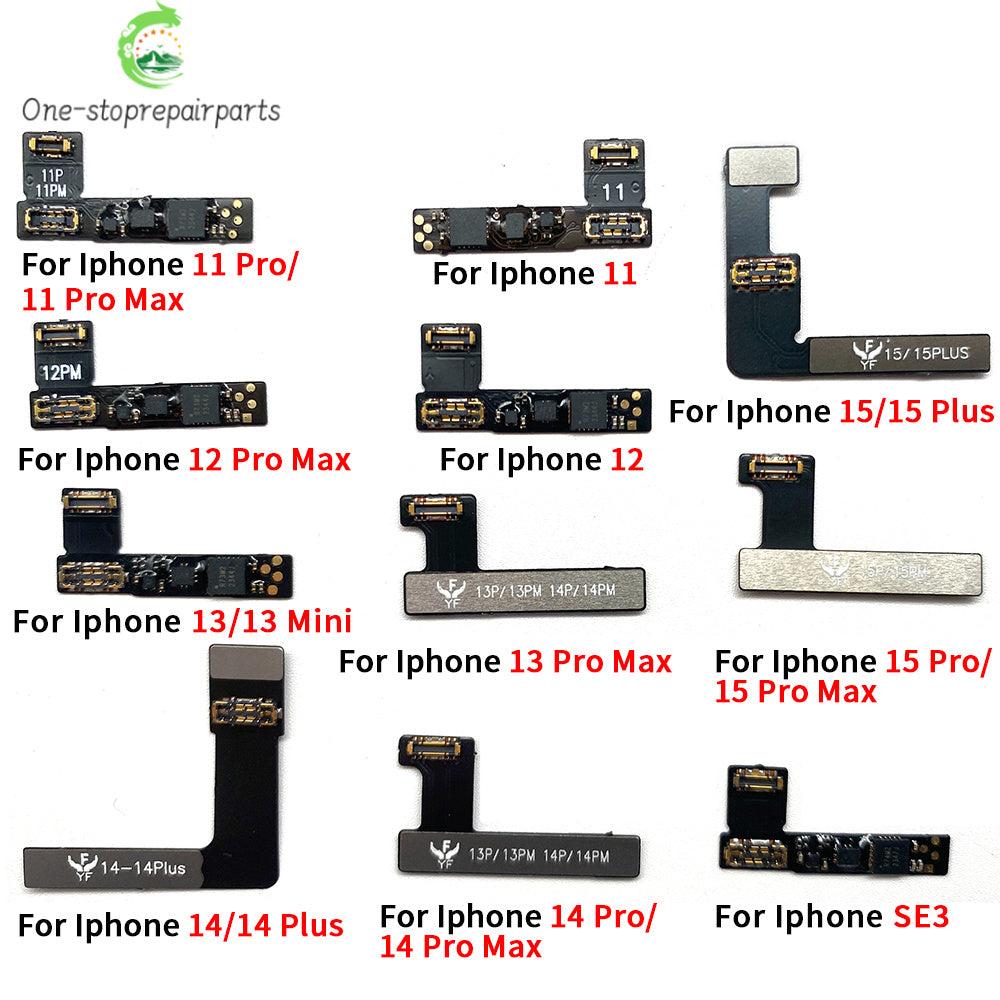 Battery Repair Flex Cable Tag on Built in For iPhone 11 12 13 14 15 Pro Max Plus Mini Battery Remove Warning External Flex Cable iPhone phone repair parts