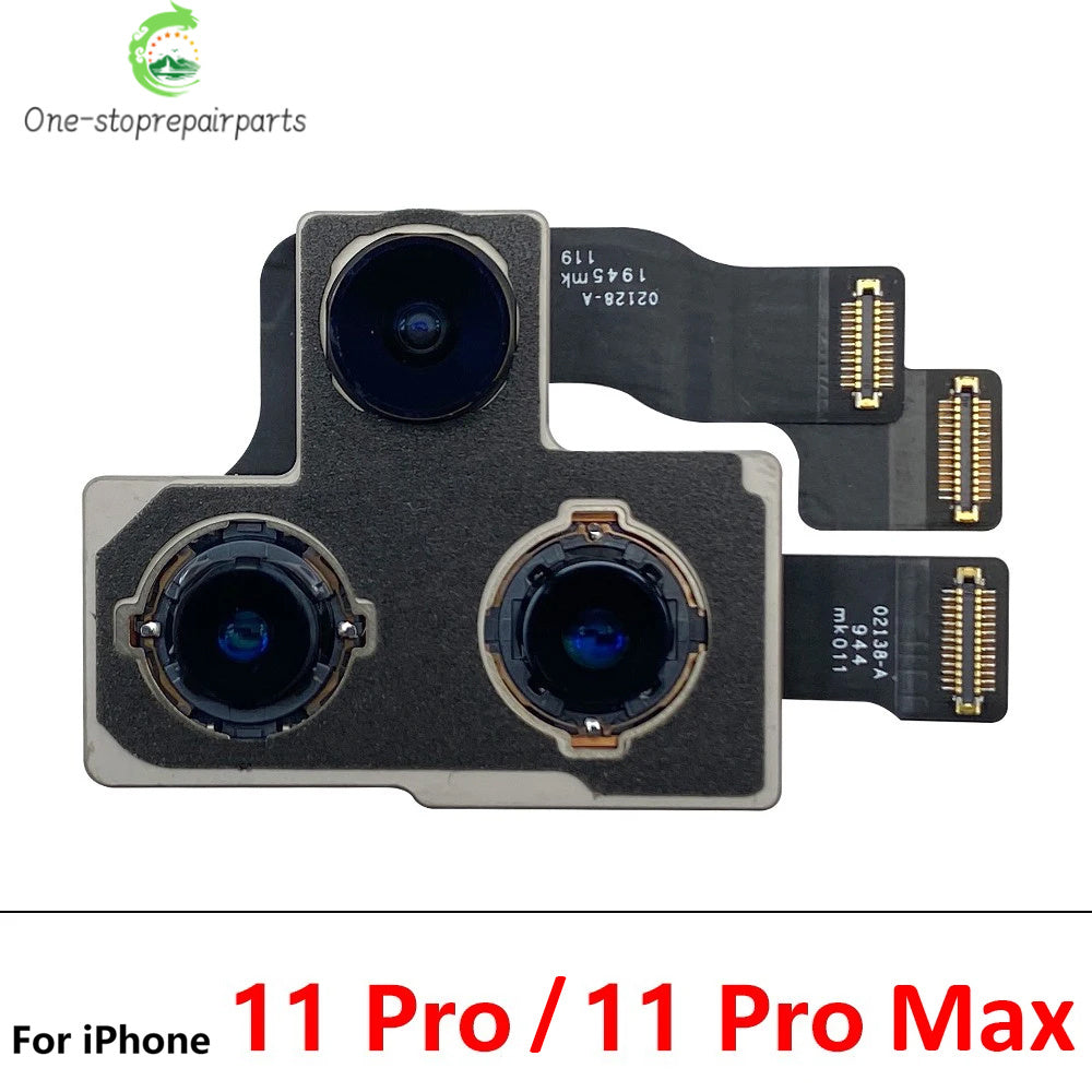 New For iPhone 11 12 13 14 15 Pro 11Pro 12Pro 13Pro 14Pro 15Pro Max Mini Plus Rear Big Back Camera Flex Cable Main Camera Module iPhone phone repair parts