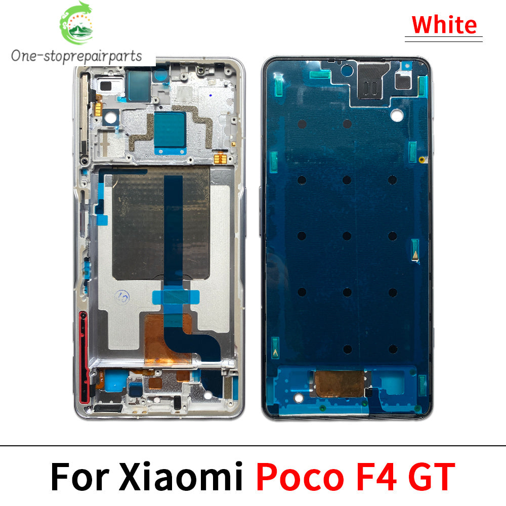 New Front Housing LCD Frame Screen Bezel Holder For Xiaomi Poco F3 F4 X3 GT M3 M4 M5s X5 X6 Pro 4G 5G Xiaomi  Xiao mi phone repair parts