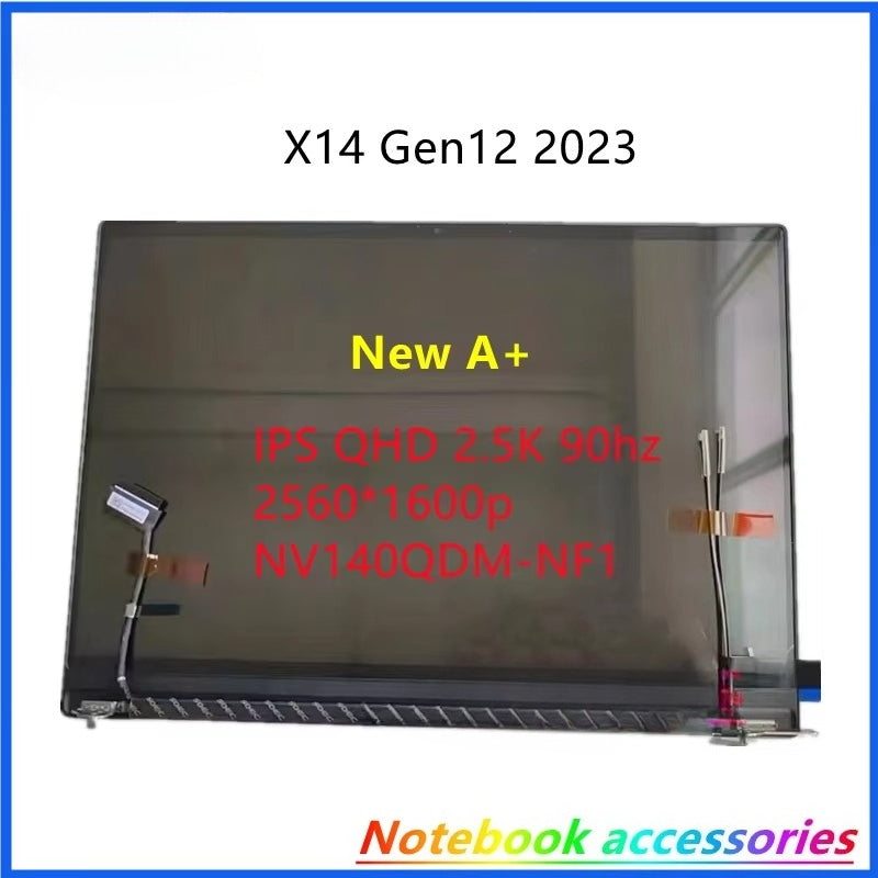 New A+ LCD/LED Screen/Display Assembly 14" IPS QHD 2.5K 90hz 2560*1600 For Machenike Machcreator X14 Gen12 Thunderobot T-book 14 NV140QDM-NF1 Machenike Laptop repair parts
