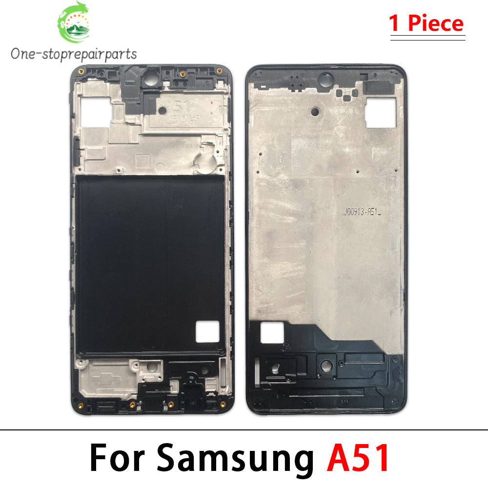 New Middle Frame For Samsung A10 A20 A30 A50 A70 A21s A11 A12 A21 A31 A51 A71 Front Frame Housing Bezel Repair Parts Samsung phone repair parts