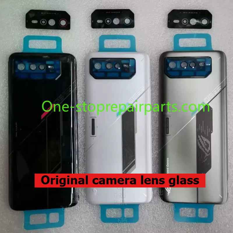 ASUS phone ROG6 6D ROG9 ROG8 Pro glass back cover battery cover back cover repair parts
