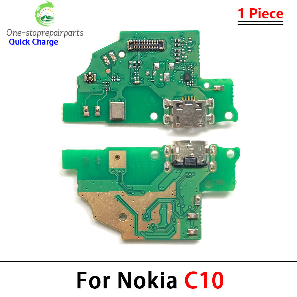 New For Nokia C1 C2 C12 C10 C20 C30 C21 Plus G10 G20 G50 G21 G11 USB Charging Board Port Dock Charger Connector Board Flex Cable Nokia phone repair parts